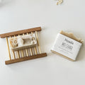Nuada Naturals Mo Chara oatmeal, goat milk, and honey soap with branded label